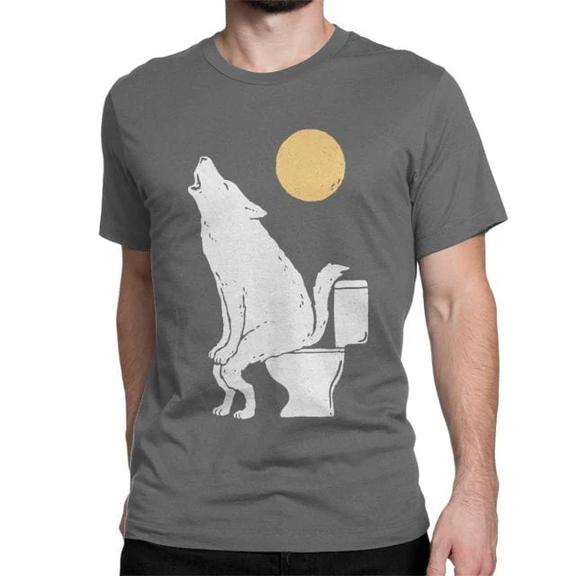 T-shirt Viking Loup Hurlant