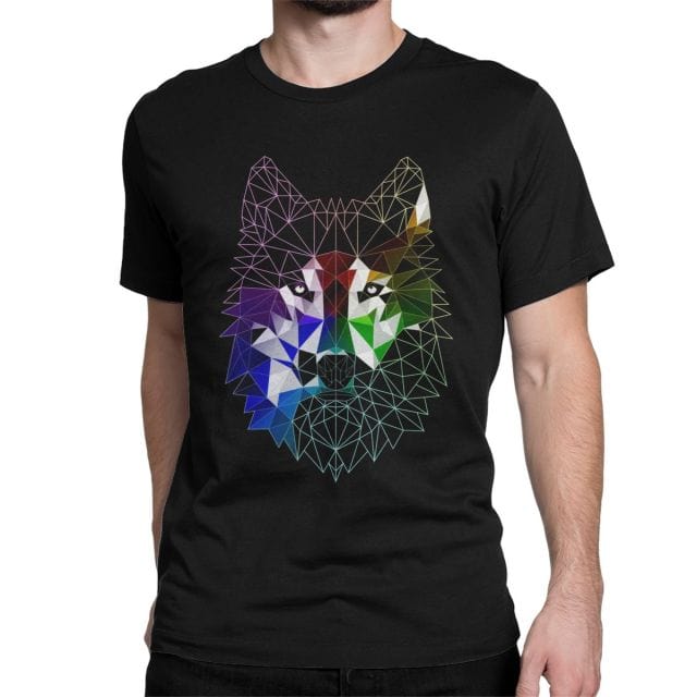 T-shirt Viking Emblème Loup - Image 2