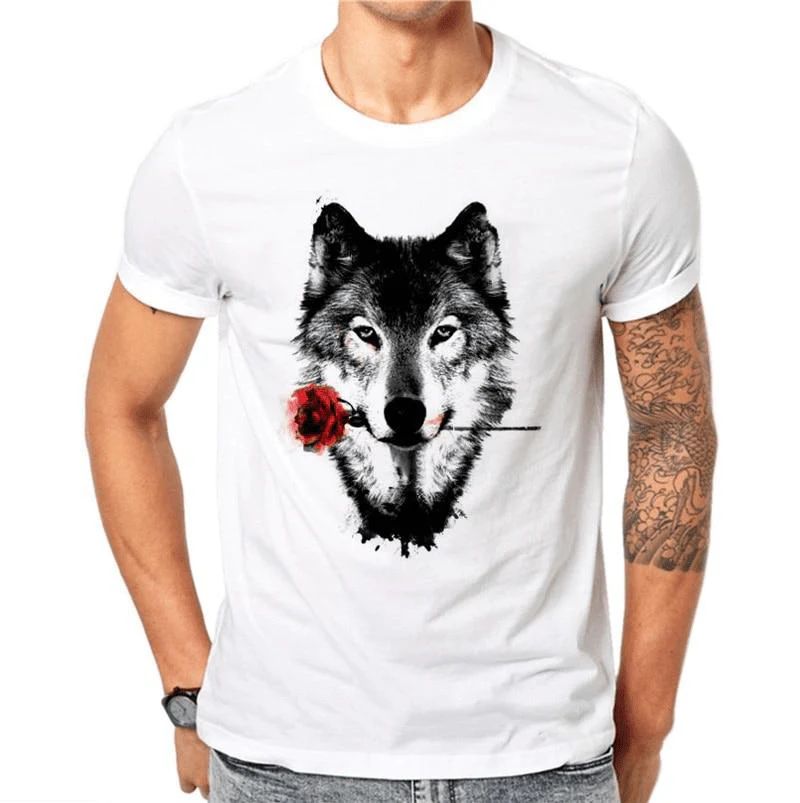 T-shirt Viking Loup Mystique