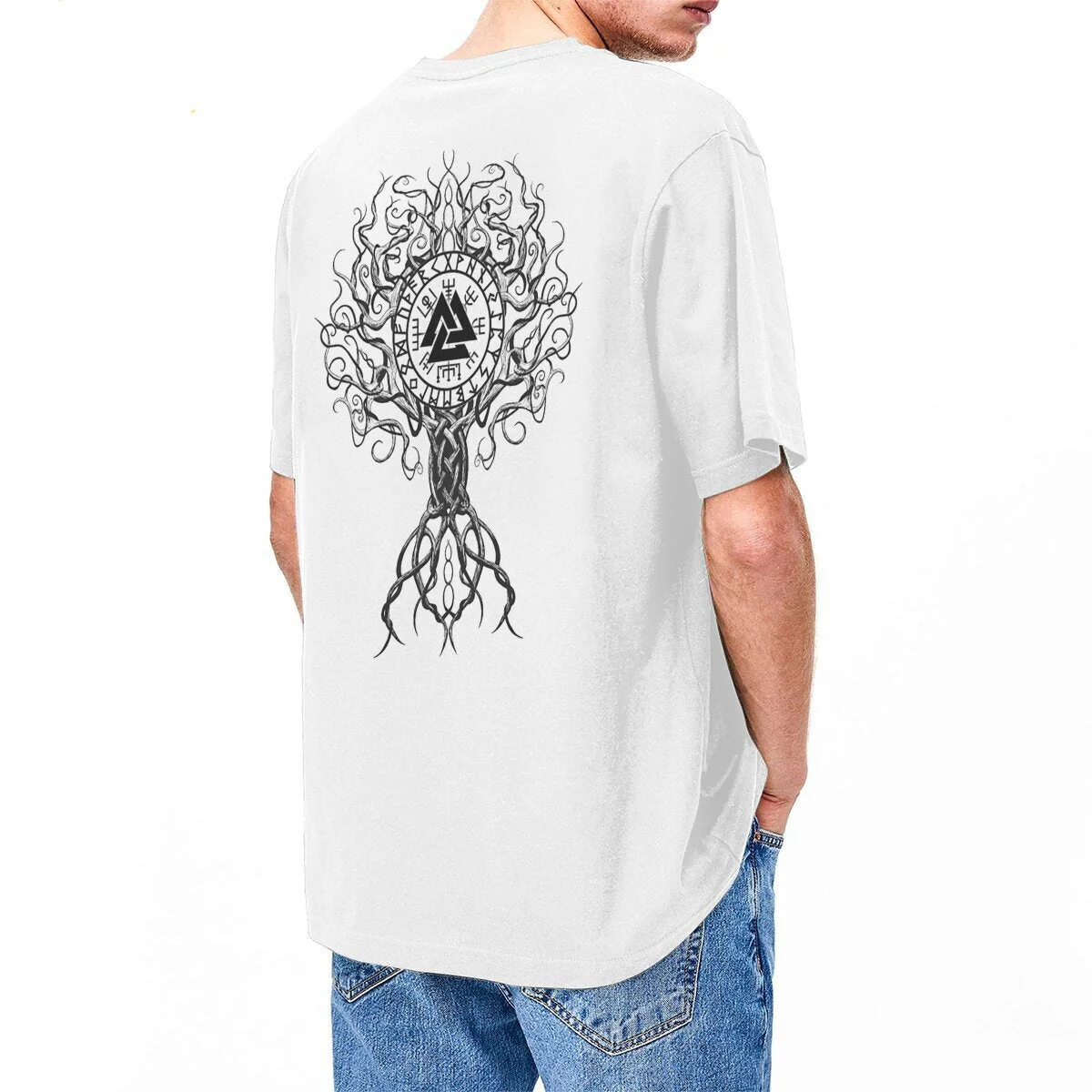 T-shirt Viking Yggdrasil Sacré