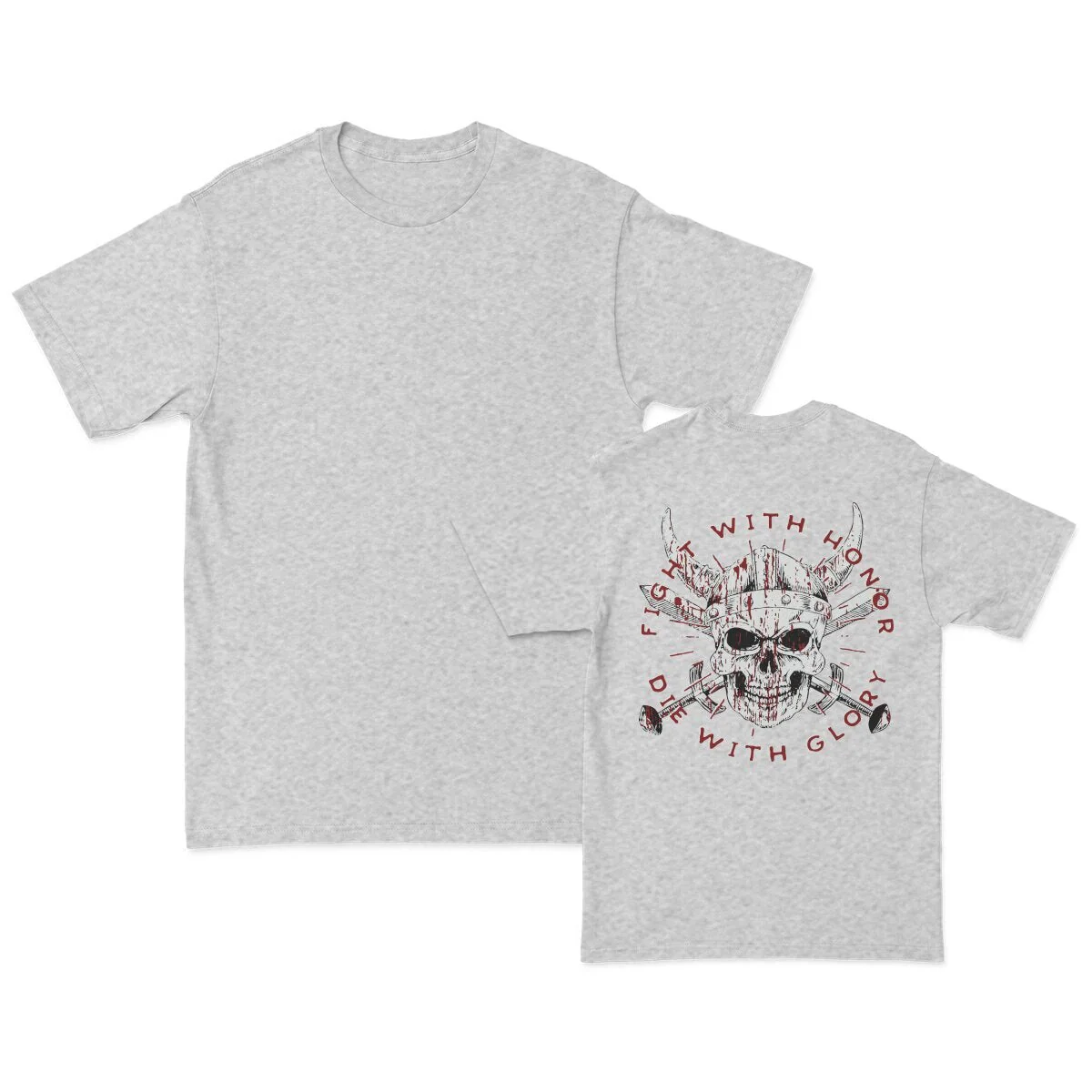 T-shirt Viking Crâne Nordique - Image 3