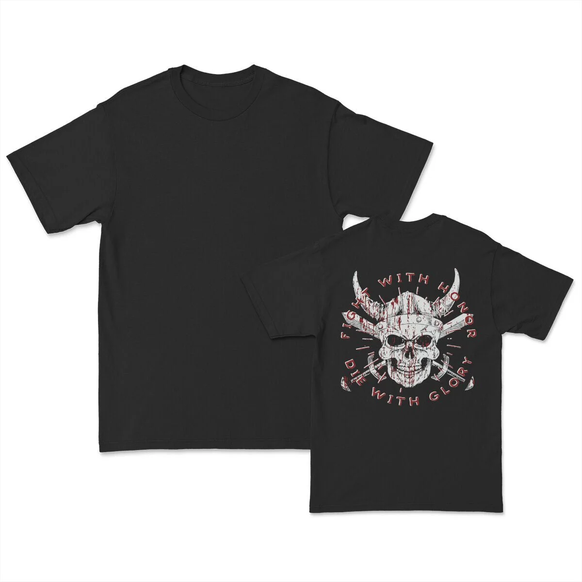 T-shirt Viking Crâne Nordique - Image 4