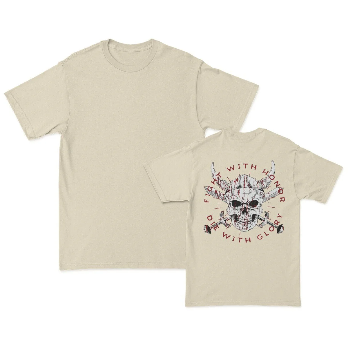 T-shirt Viking Crâne Nordique - Image 5