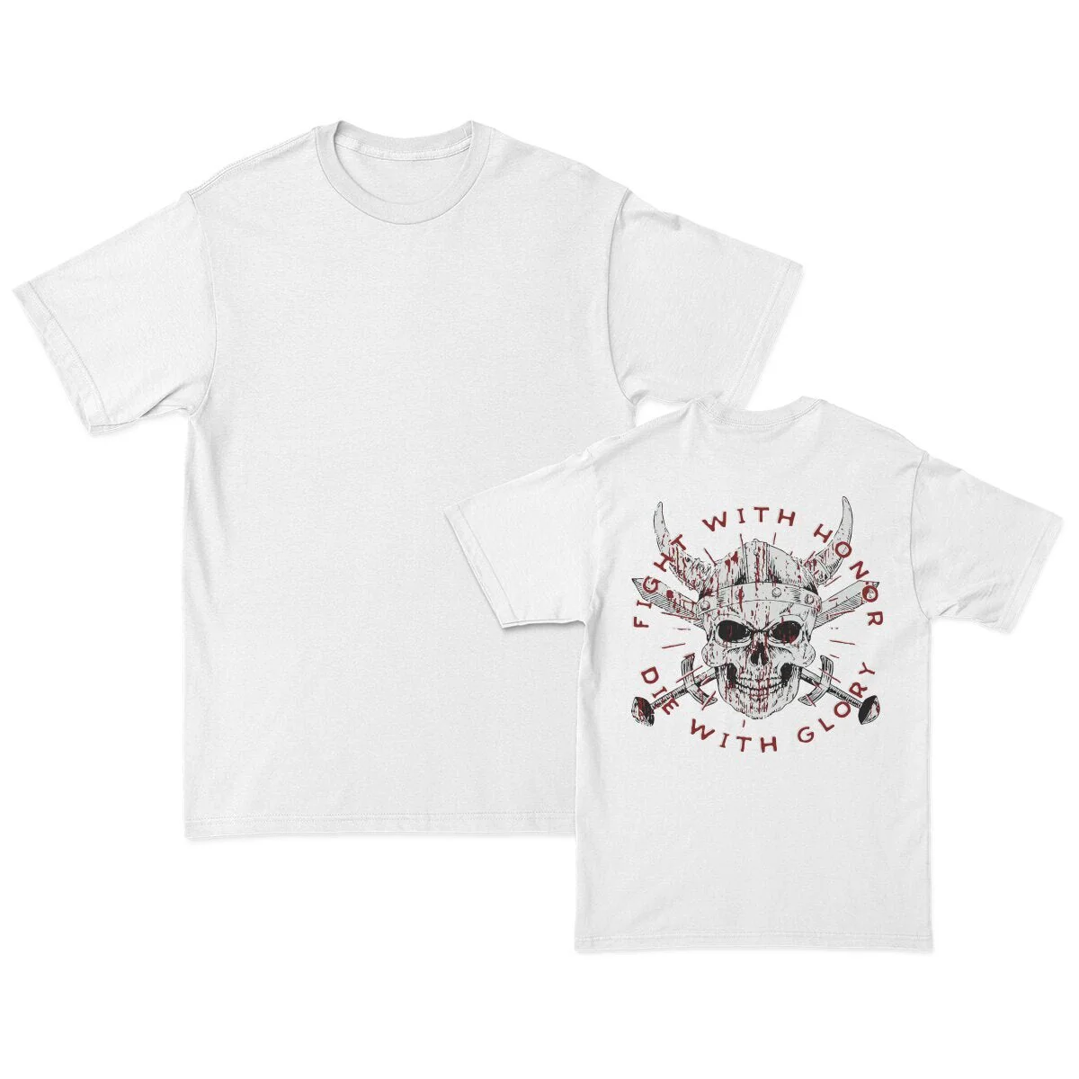 T-shirt Viking Crâne Nordique - Image 7