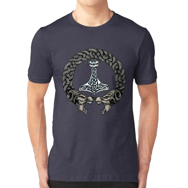 T-shirt Viking Duo Fenrir-Mjolnir - Image 3