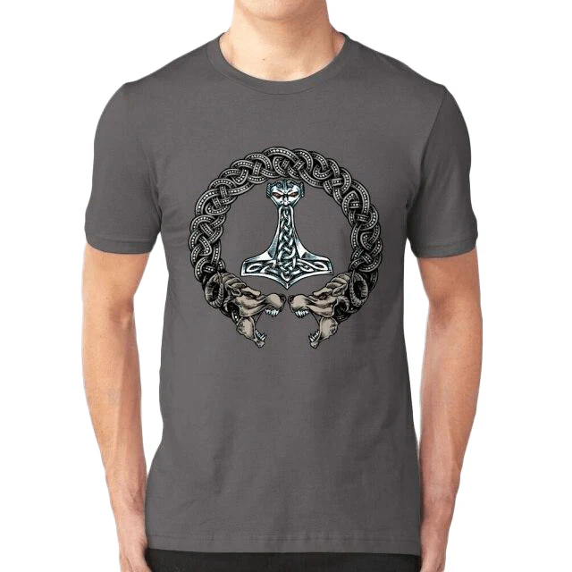 T-shirt Viking Duo Fenrir-Mjolnir - Image 5