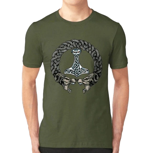 T-shirt Viking Duo Fenrir-Mjolnir - Image 7