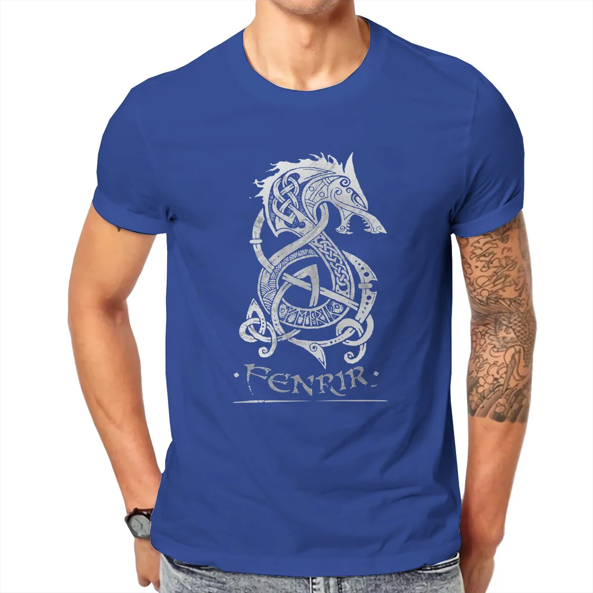 T-shirt Viking Fenrir Sauvage - Image 3