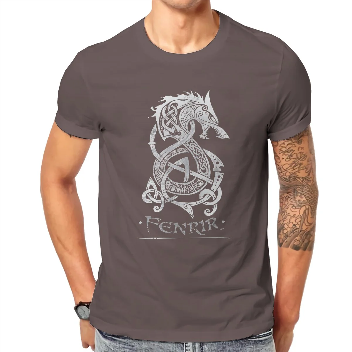 T-shirt Viking Fenrir Sauvage - Image 4