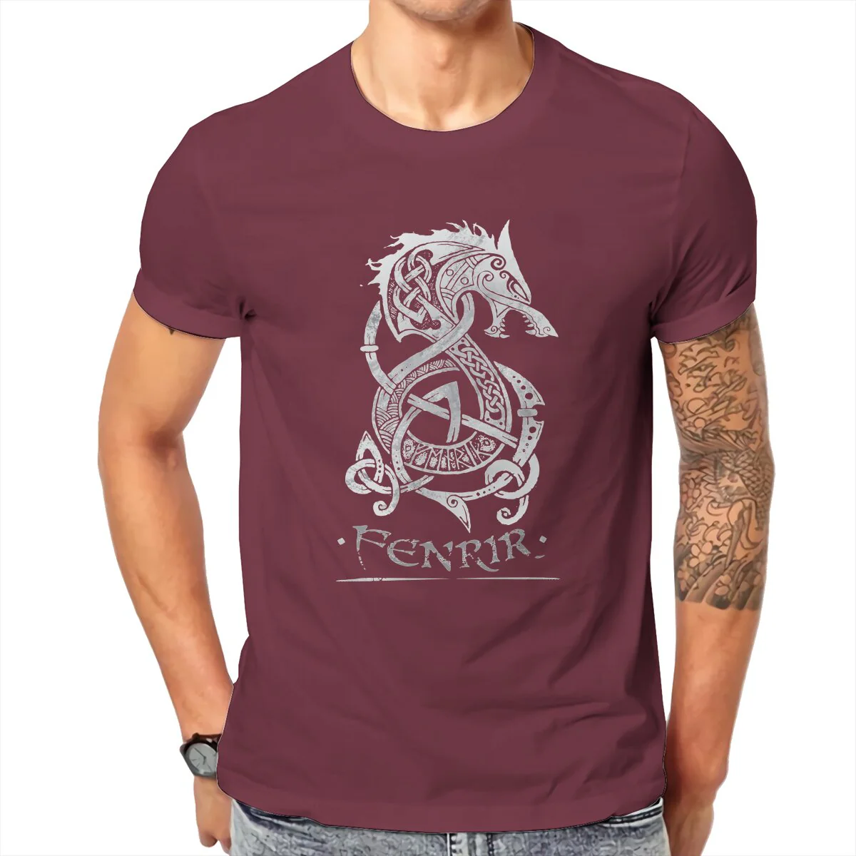 T-shirt Viking Fenrir Sauvage - Image 5