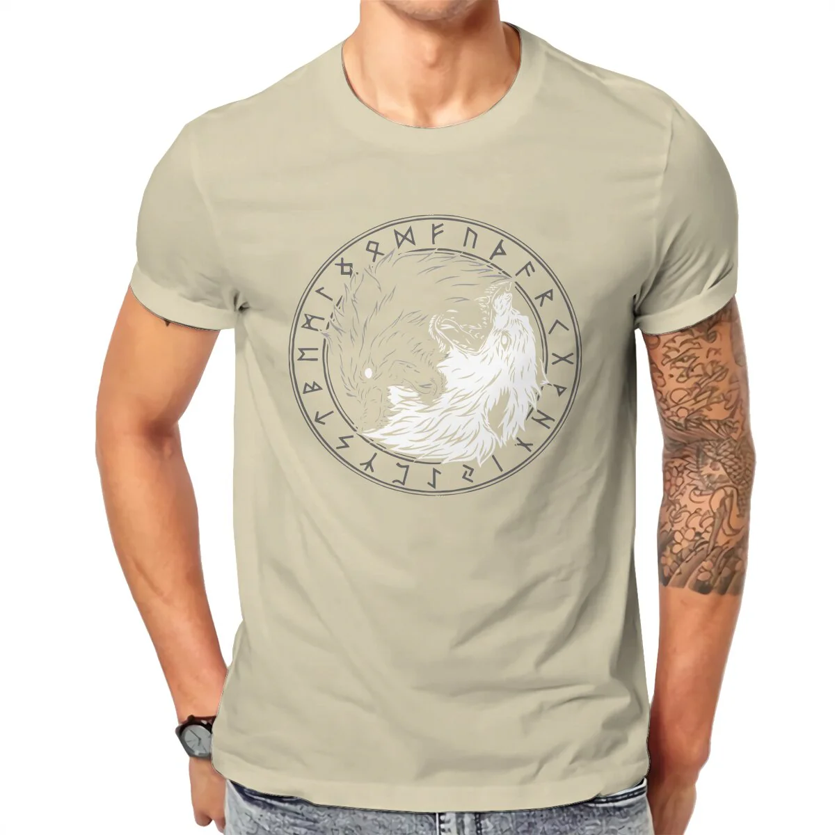 T-shirt Viking Esprit Du Loup Fenrir - Image 3