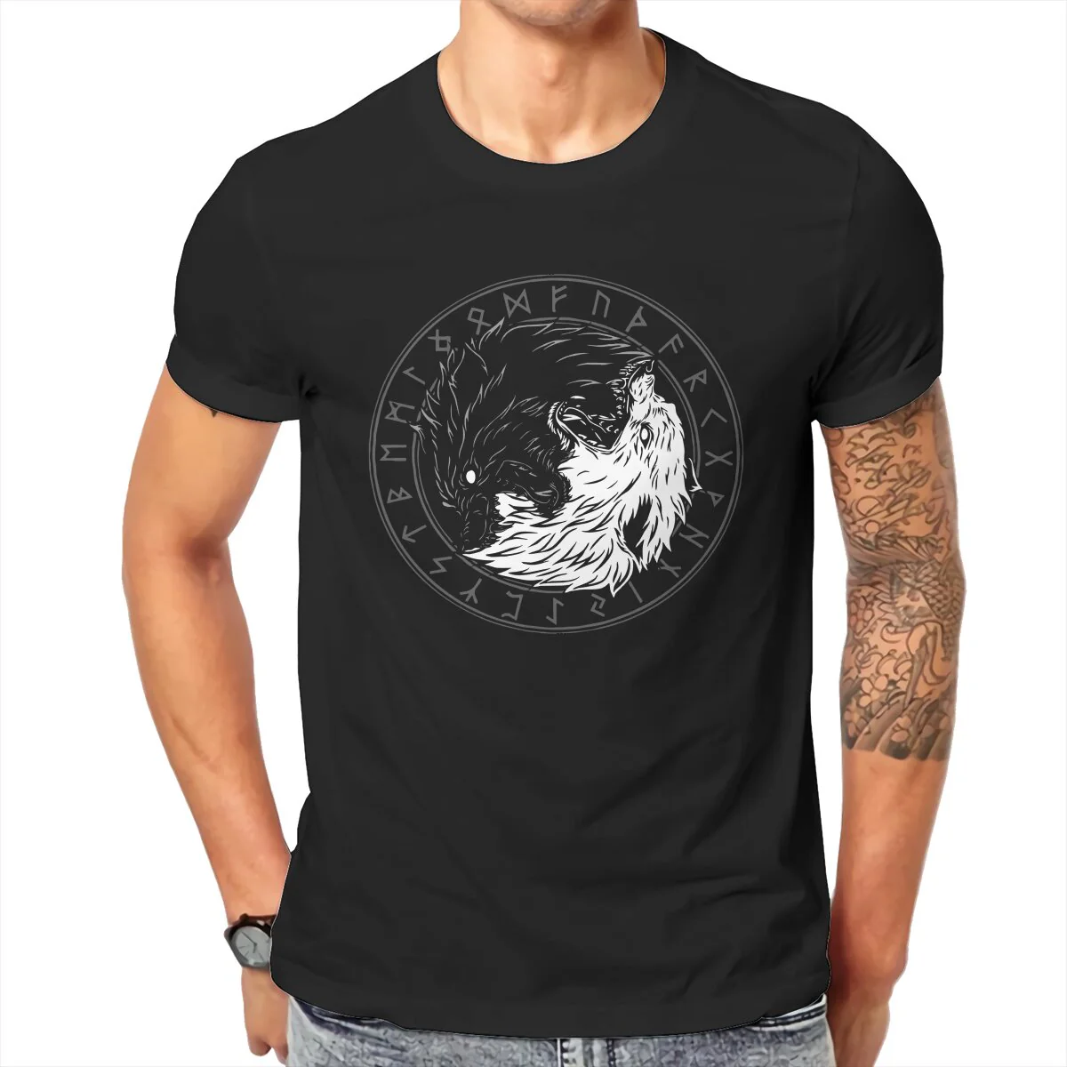 T-shirt Viking Esprit Du Loup Fenrir - Image 6