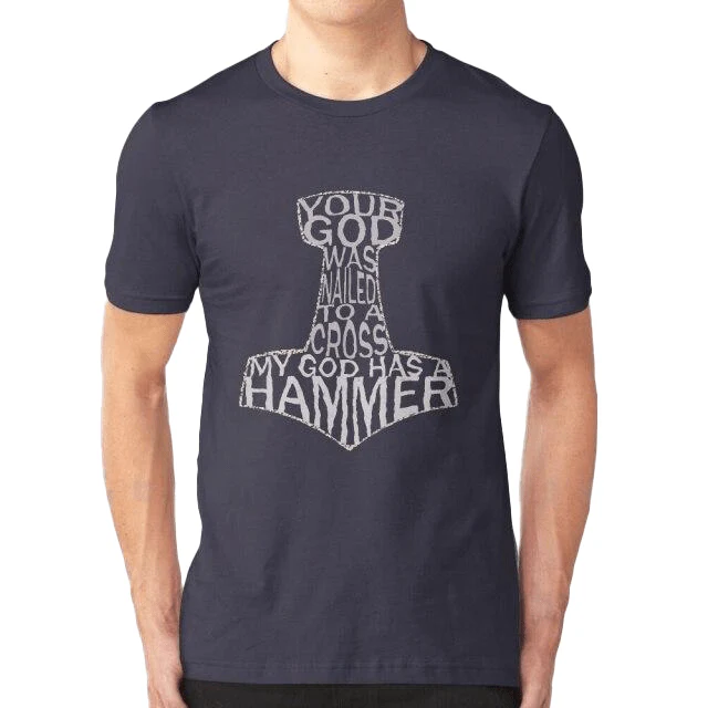 T-shirt Viking Mjolnir Tonnerre