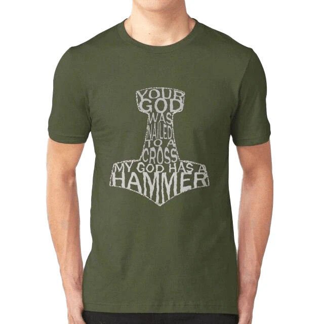 T-shirt Viking Mjolnir Tonnerre - Image 7
