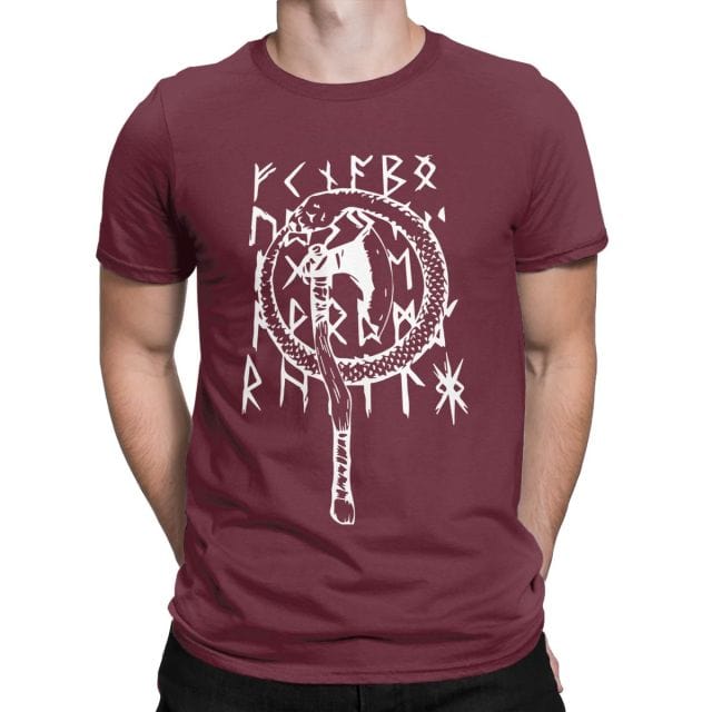 T-shirt Viking Hache Runique - Image 2