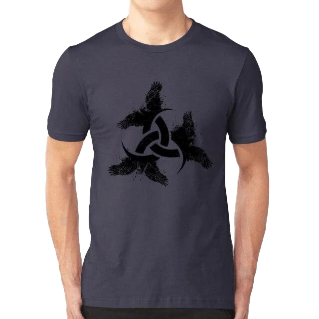 T-shirt Viking Triskèle Corbeaux - Image 2