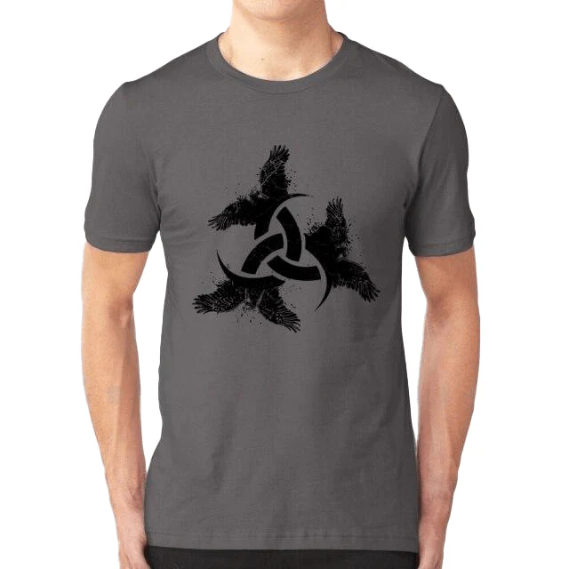 T-shirt Viking Triskèle Corbeaux - Image 4