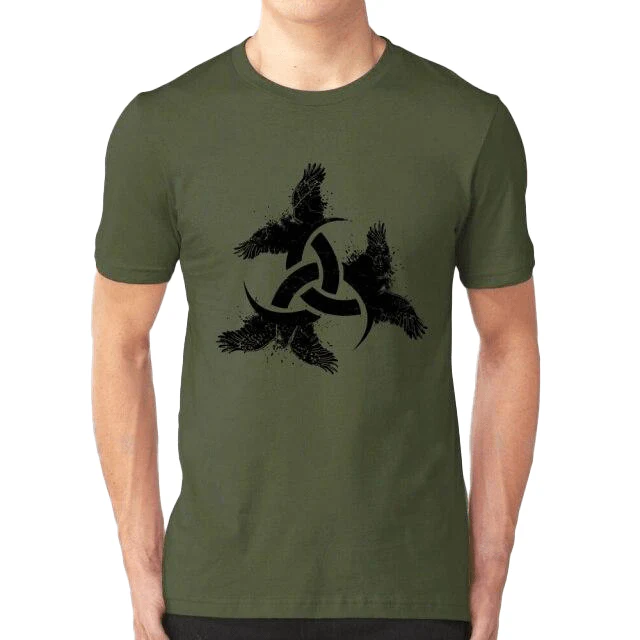 T-shirt Viking Triskèle Corbeaux - Image 6