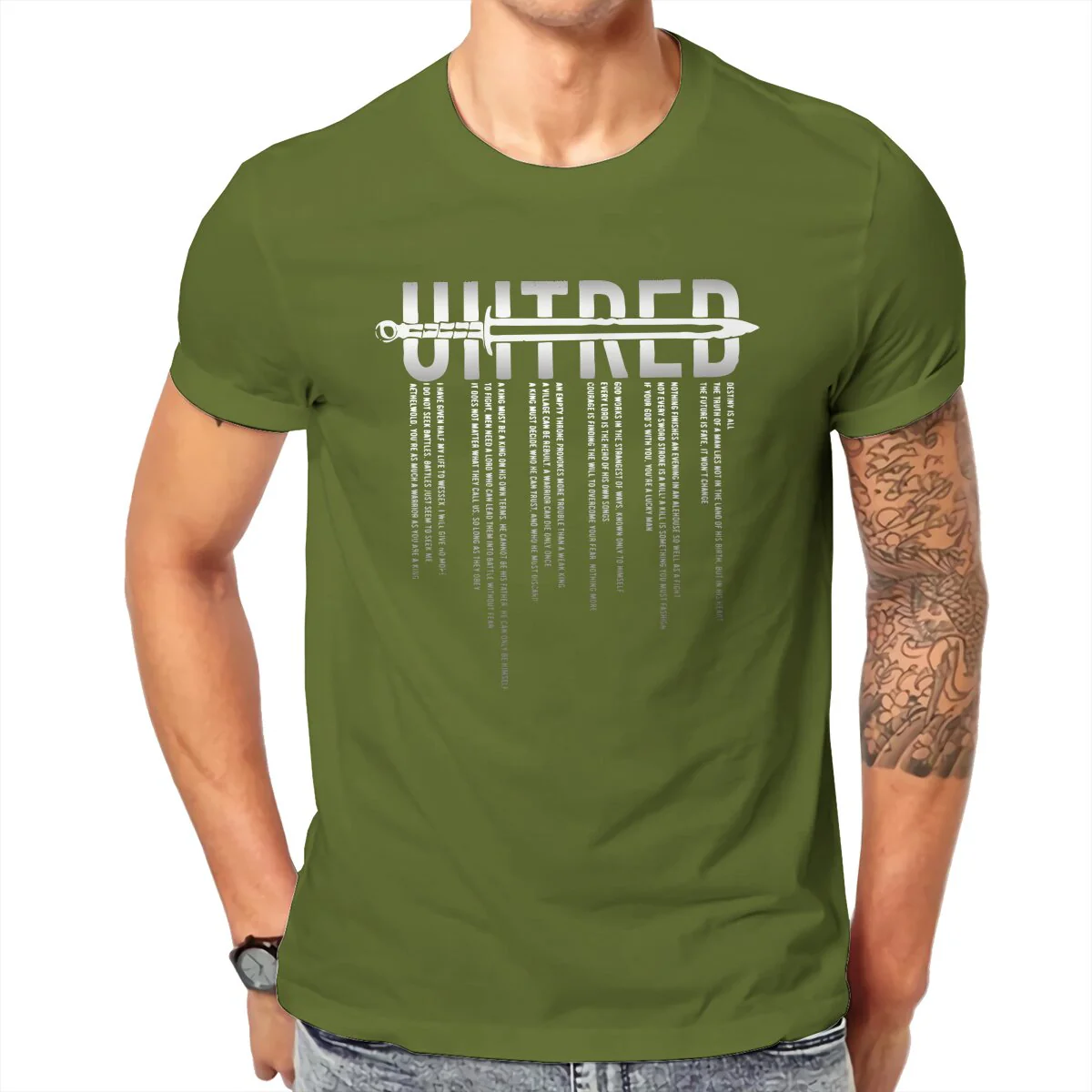 T-shirt Viking Uhtred Vaillant - Image 4