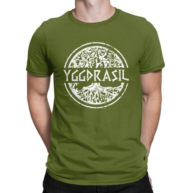 T-shirt Viking Yggdrasil Immortel - Image 2