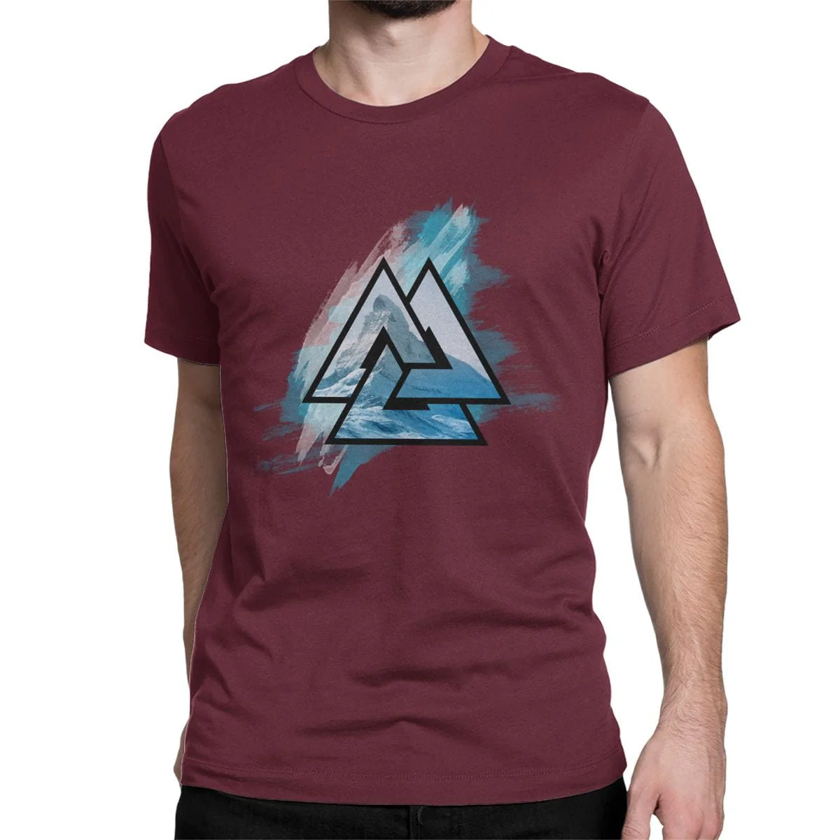 T-shirt Viking Symbole Valknut