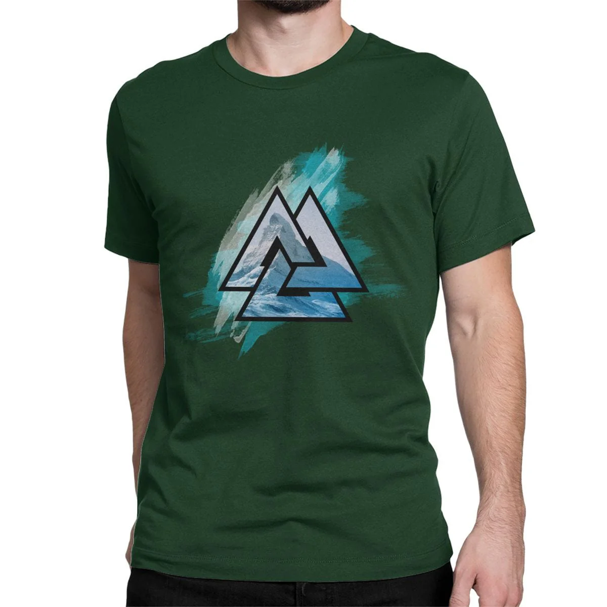 T-shirt Viking Symbole Valknut - Image 11