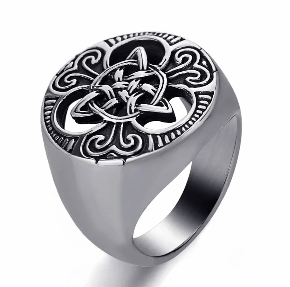 Bague Viking Noeud Celtique - Image 2