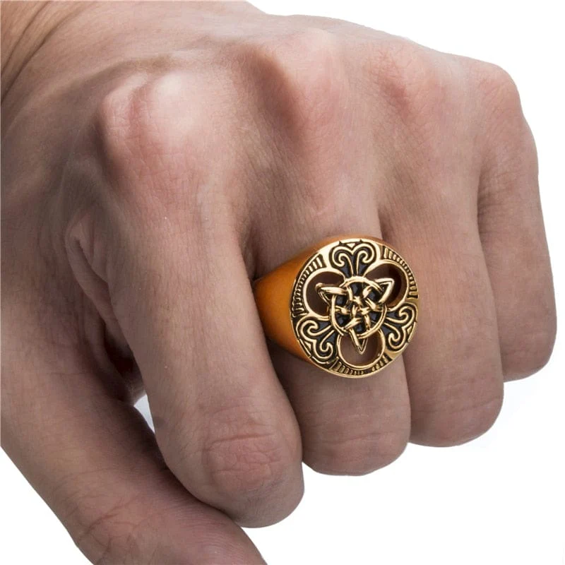 Bague Viking Noeud Celtique - Image 3