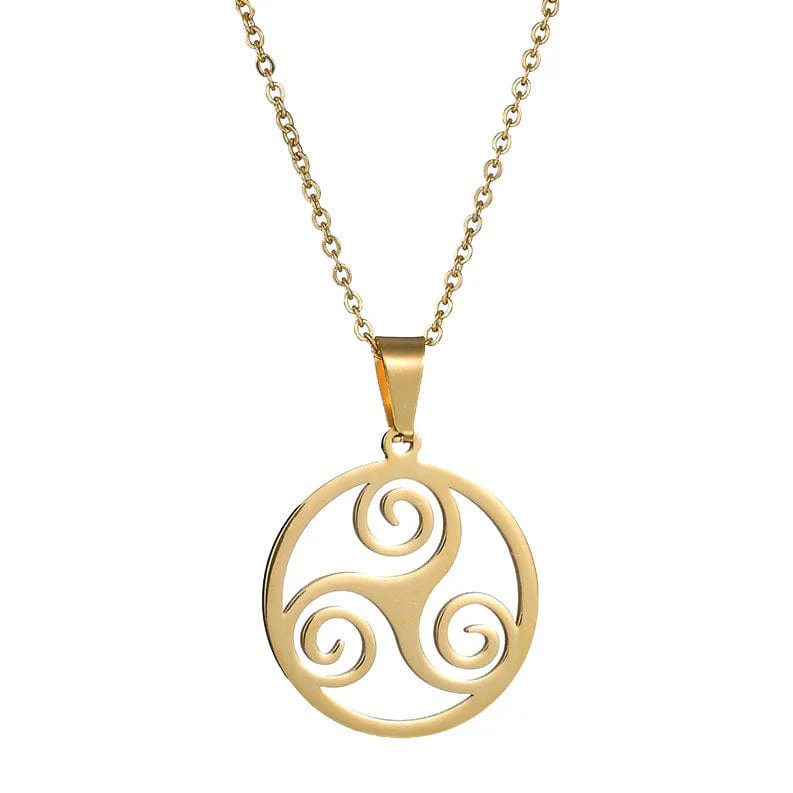 Collier Viking Triskel - Mouvement Perpétuel
