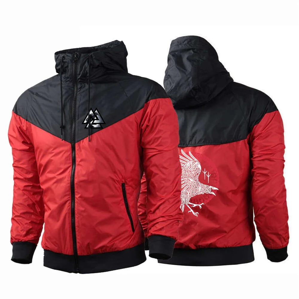Veste Coupe-Vent Viking Valknut & Hugin - Image 2