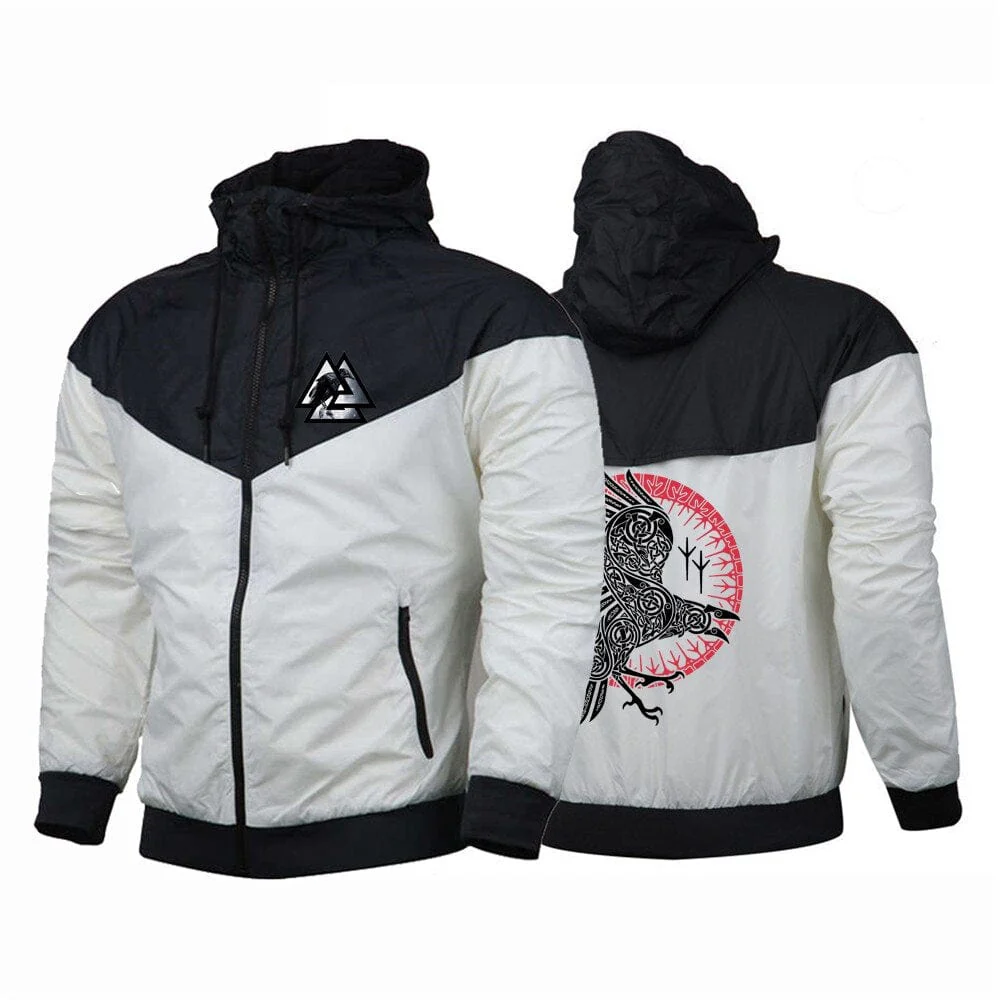 Veste Coupe-Vent Viking Valknut & Hugin - Image 3