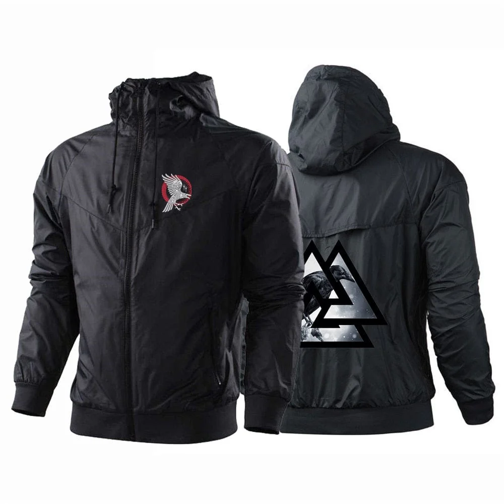 Veste Coupe-Vent Viking Hugin & Valknut - Image 2