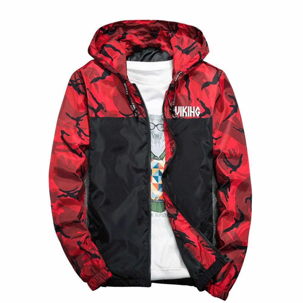 Veste Coupe-Vent Viking Mourir dans la bataille - Image 4